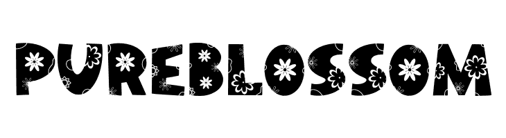 Pure Blossom  नि: शुल्क फ़ॉन्ट्स डाउनलोड