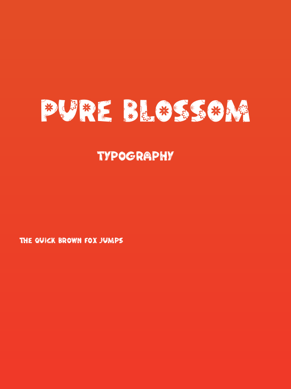 Pure Blossom Poster