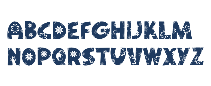 Pure Blossom Lowercase