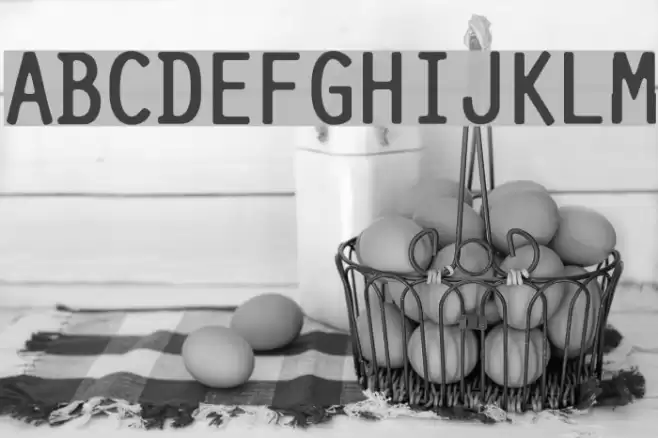 Pure-Capital フォント examples