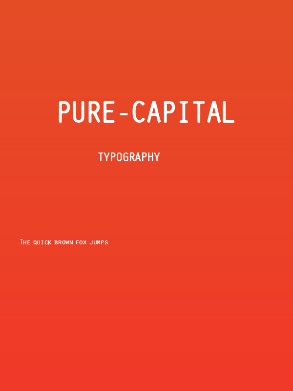 Pure-Capital Poster
