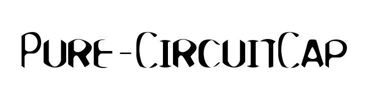 Pure-CircuitCap  Frei Schriftart Herunterladen