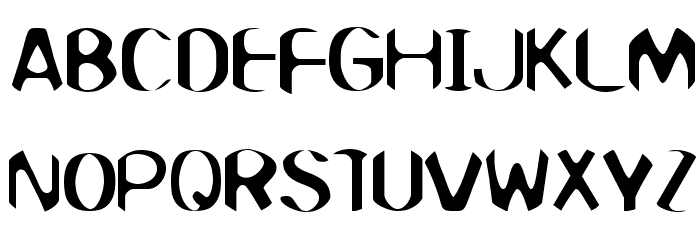 Pure-CircuitCap Font LOWERCASE