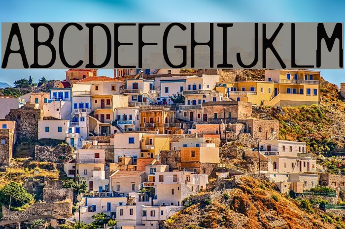 Pure-LightCap Font examples