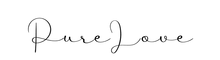Pure Love  नि: शुल्क फ़ॉन्ट्स डाउनलोड