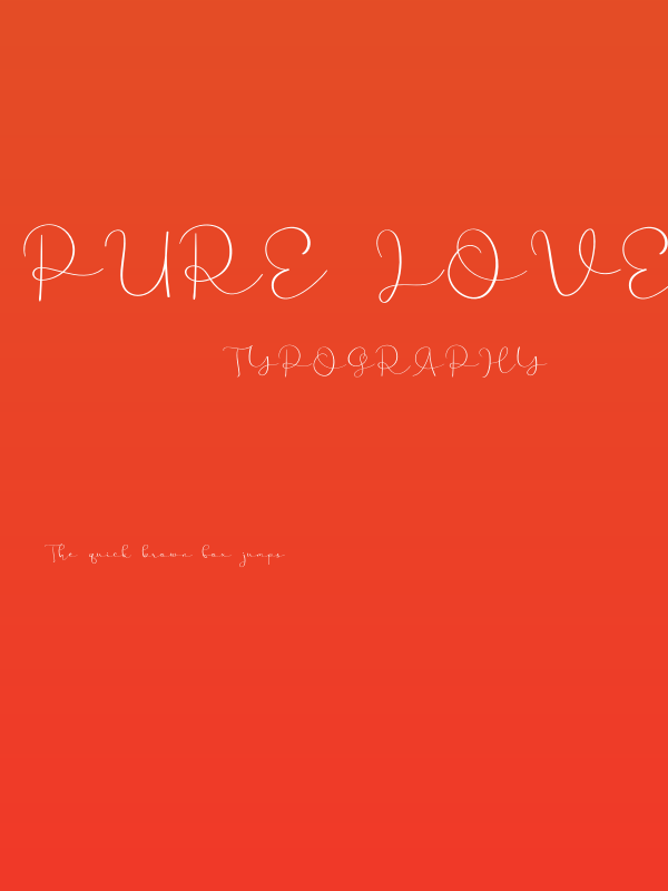 Pure Love Poster