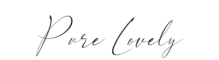 Pure+Lovely  フリーフォントのダウンロード