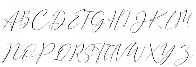 Pure+Lovely Schriftart Groß