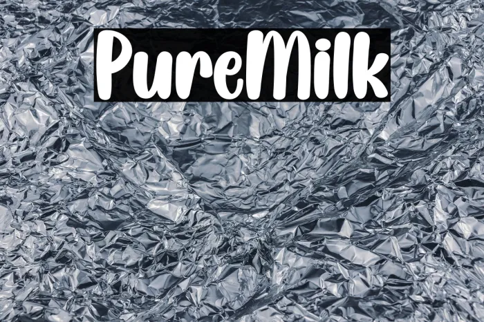 Pure Milk Example 2