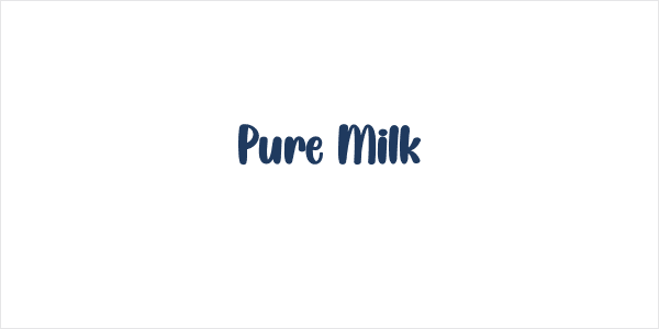 Pure Milk Logo