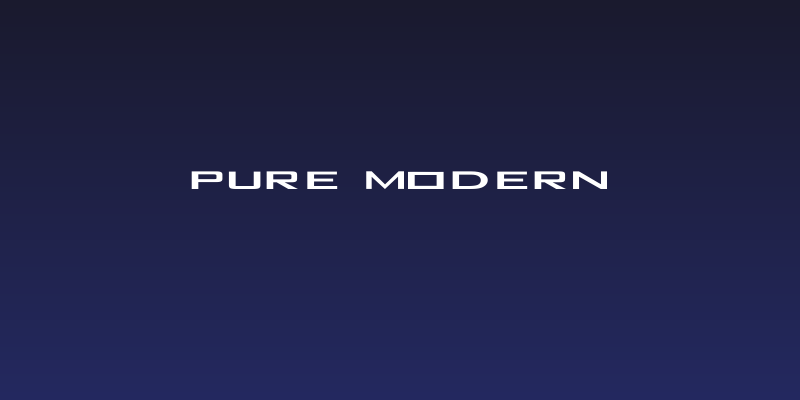 Pure Modern Social Header