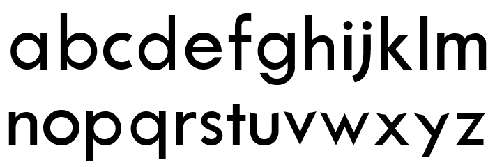 Pure Thin DuranGo Font LOWERCASE