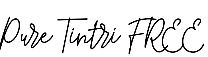 Pure Tintri FREE  Descarca Fonturi Gratis