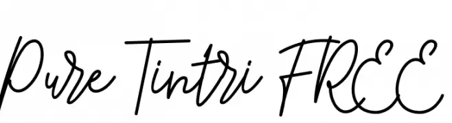 Pure Tintri FREE Font