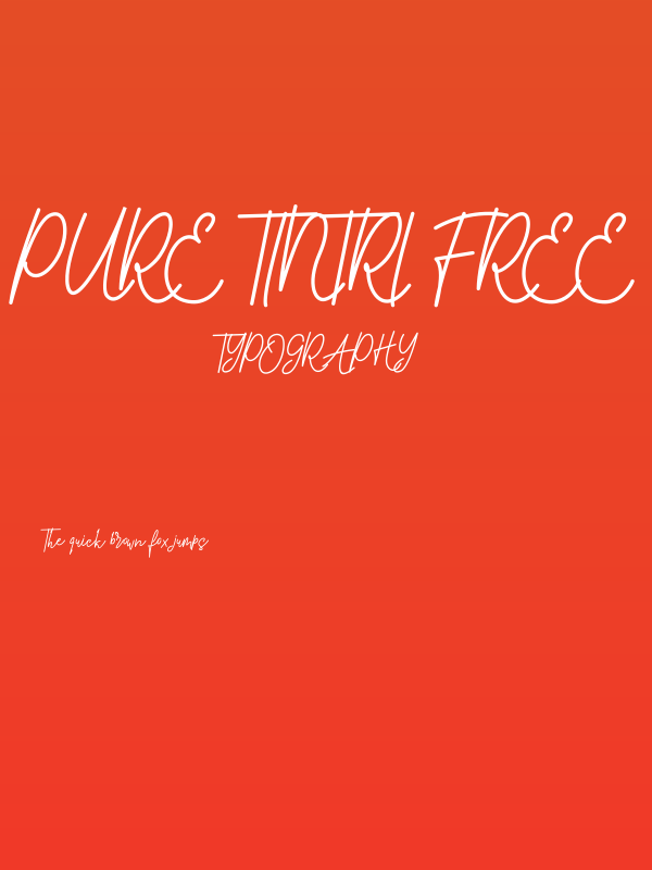 Pure Tintri FREE Poster