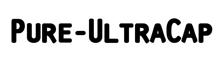 Pure-UltraCap Font - FFonts.net