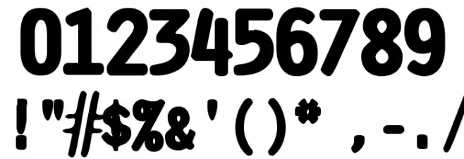 Pure-UltraCap Font OTHER CHARS