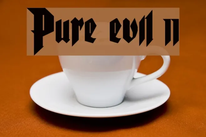 Pure evil 2 Example 1