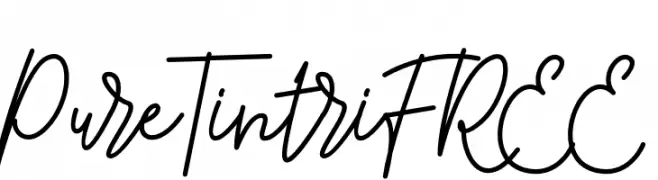 PureTintriFREE 字体