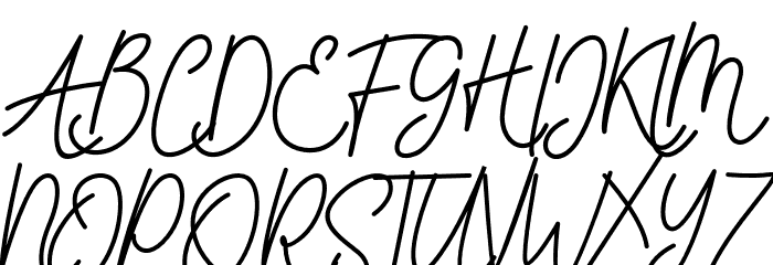 PureTintriFREE Font UPPERCASE