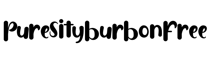 PuresityBurbonFREE  नि: शुल्क फ़ॉन्ट्स डाउनलोड
