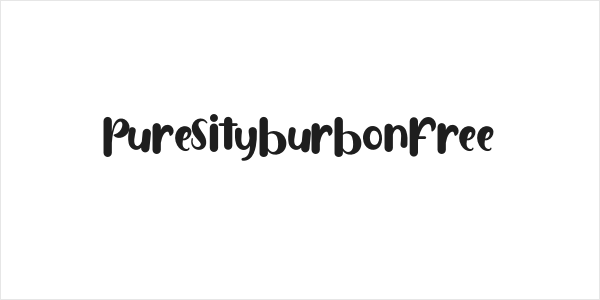 PuresityBurbonFREE Logo