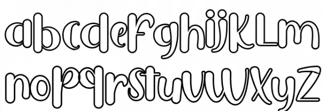 PuresityBurbonShadowFREE Schriftart Groß