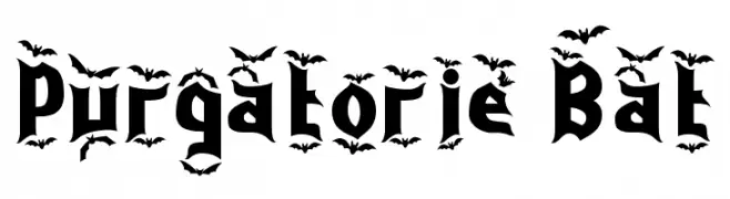Purgatorie Bat  les polices de caractères gratuit télécharger