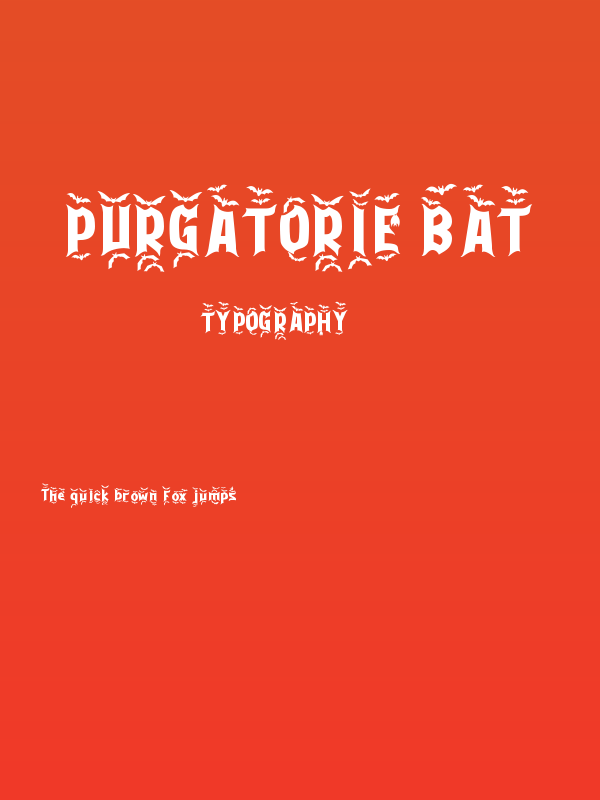 Purgatorie Bat Poster