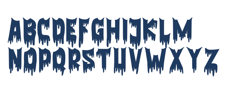 Purgatorie Blood Uppercase