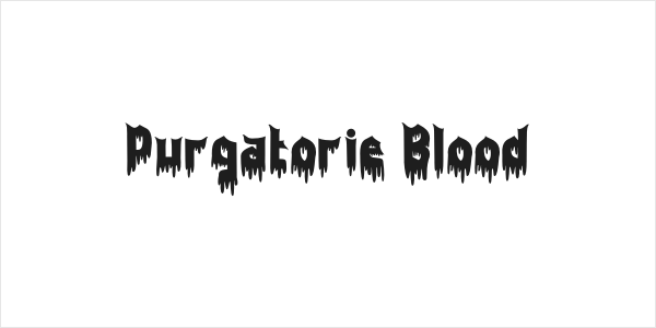 Purgatorie Blood Logo