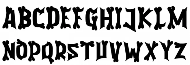 Purgatorie Bone Шрифта ВЕРХНИЙ