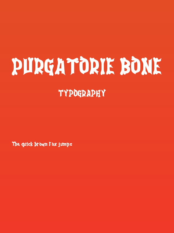 Purgatorie Bone Poster