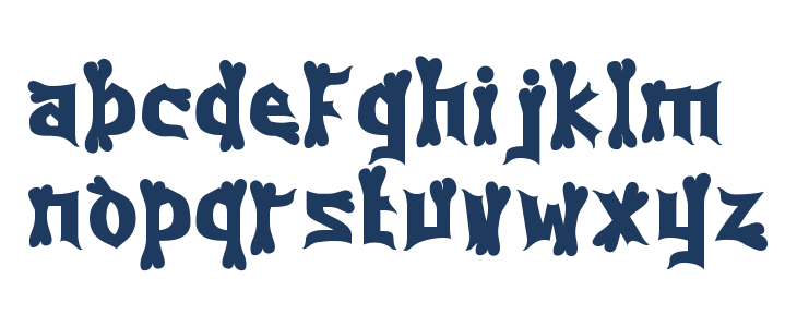 Purgatorie Bone Lowercase