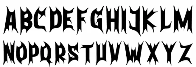 Purgatorie Display Polices MAJUSCULES