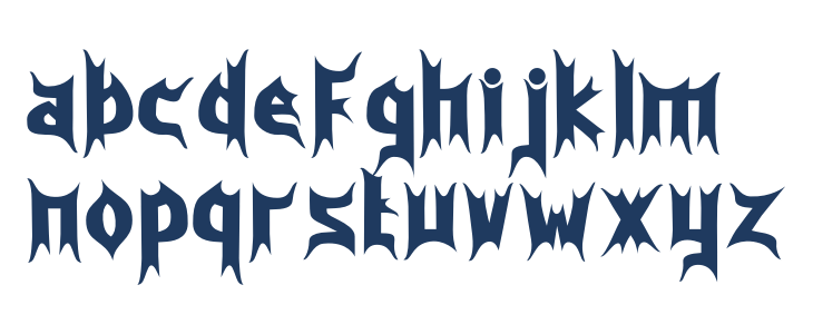 Purgatorie Display Lowercase