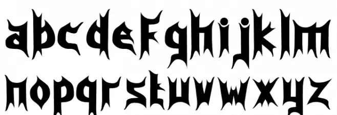 Purgatorie Display Polices MINUSCULES