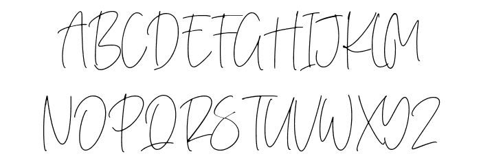 Purify Signature Шрифта ВЕРХНИЙ