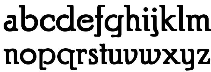 Puritan Alternate Bold Шрифта строчной