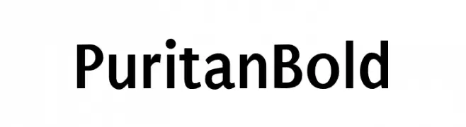Puritan Bold  免费字体下载