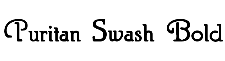 Puritan Swash Bold  नि: शुल्क फ़ॉन्ट्स डाउनलोड