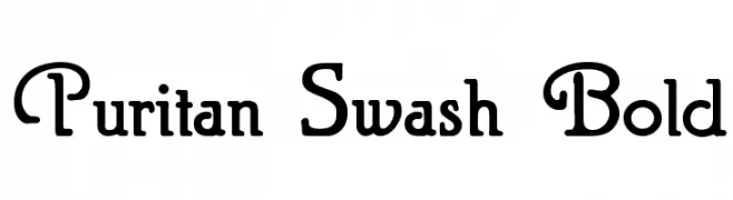 Puritan Swash Bold  Descarca Fonturi Gratis