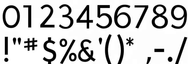 Puritan Font OTHER CHARS