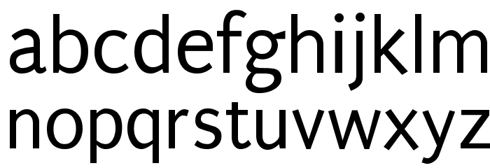 Puritan Font LOWERCASE