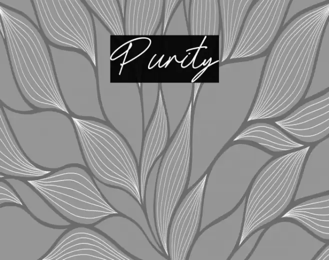 Purity फ़ॉन्ट examples