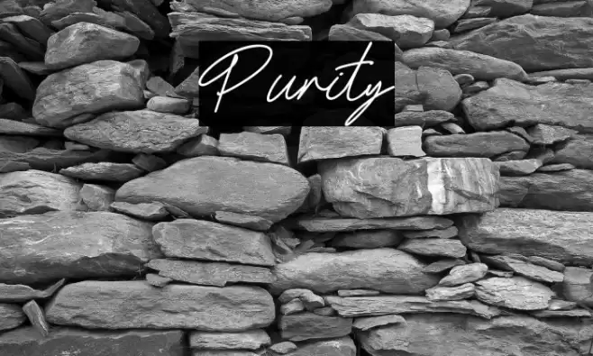 Purity फ़ॉन्ट examples