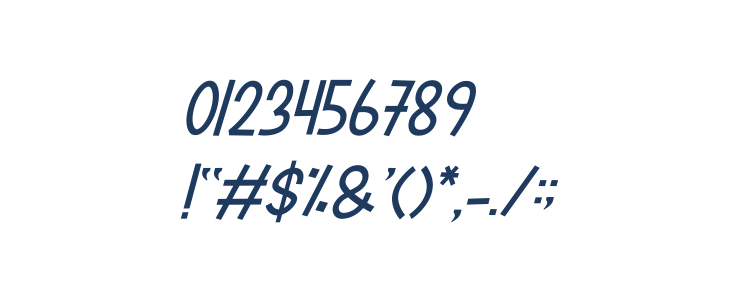 Purple Bougenville Duo Italic Other Characters