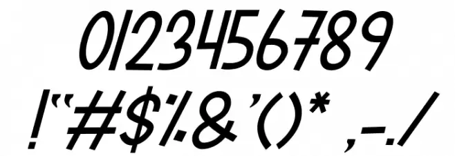 Purple Bougenville Duo Italic Font OTHER CHARS