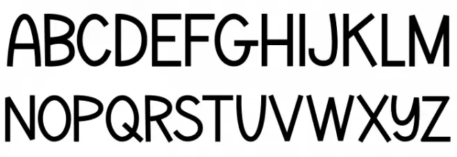 Purple Bougenville Duo Schriftart Groß