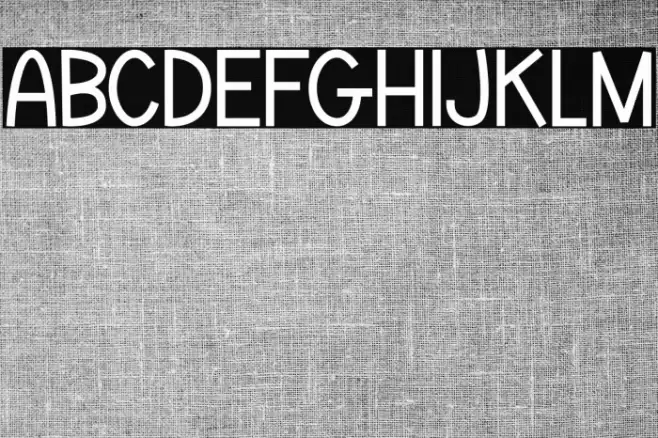 Purple Bougenville Duo Font examples